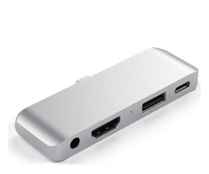 Hub USB Satechi Aluminium Mobile Pro Hub Hub do urządzeń mobilnych USB-C